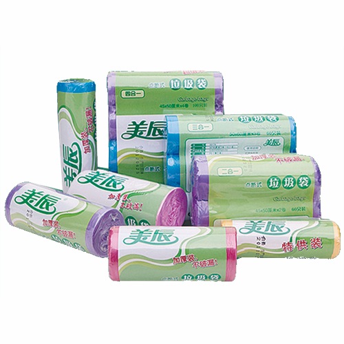 Points off garbage bags